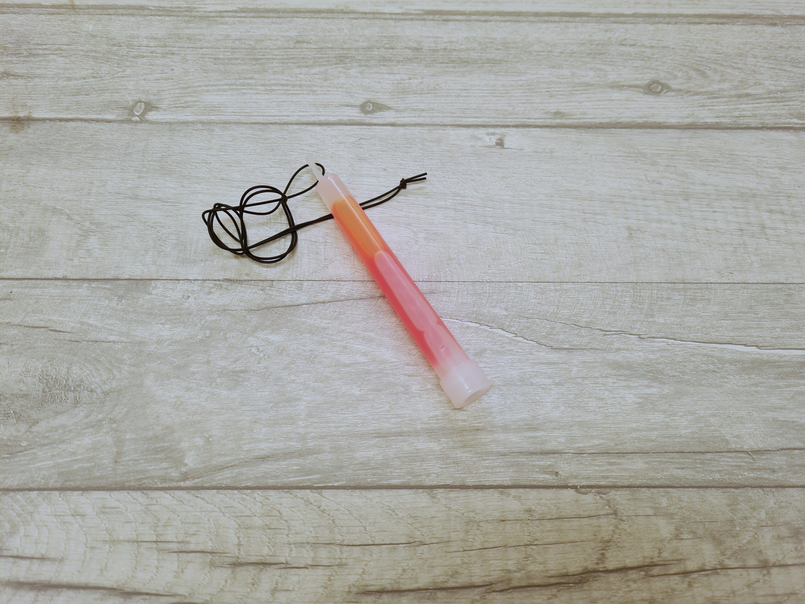 Go Orange Glowstick | Large Glow Stick on Lanyard