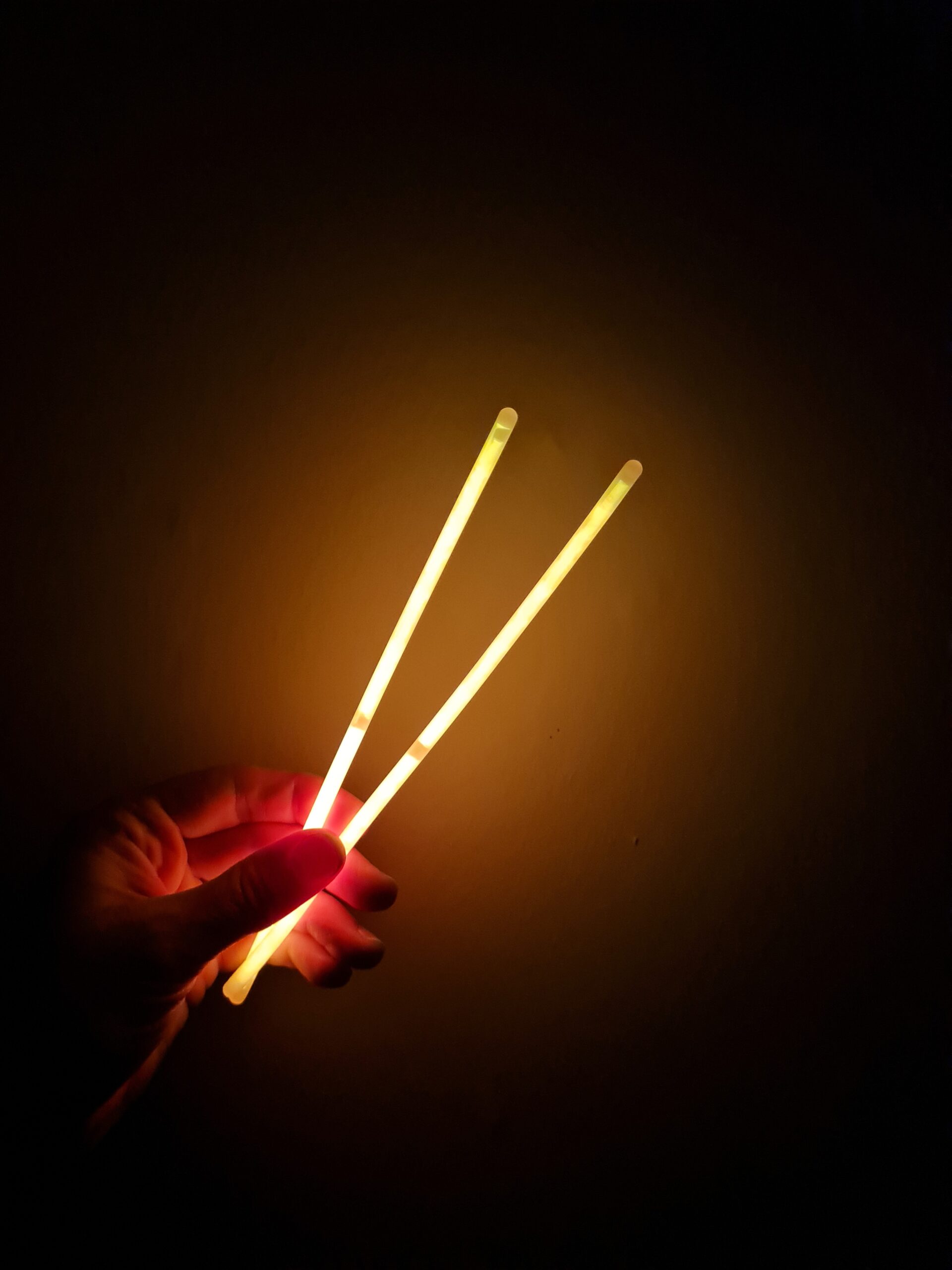 Go Orange Glowsticks | 10-pack of Small Glow Sticks
