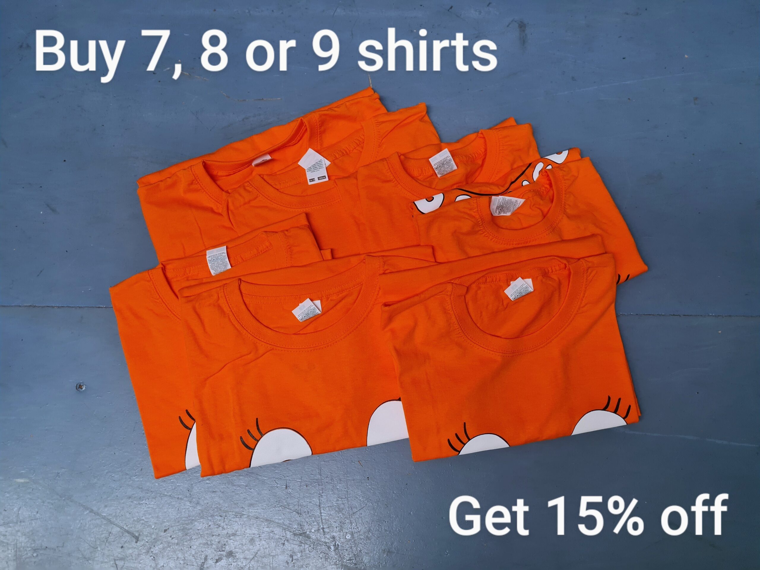 Go Orange T-Shirt | Children's Sizes | PWS Awareness Month - Image 8