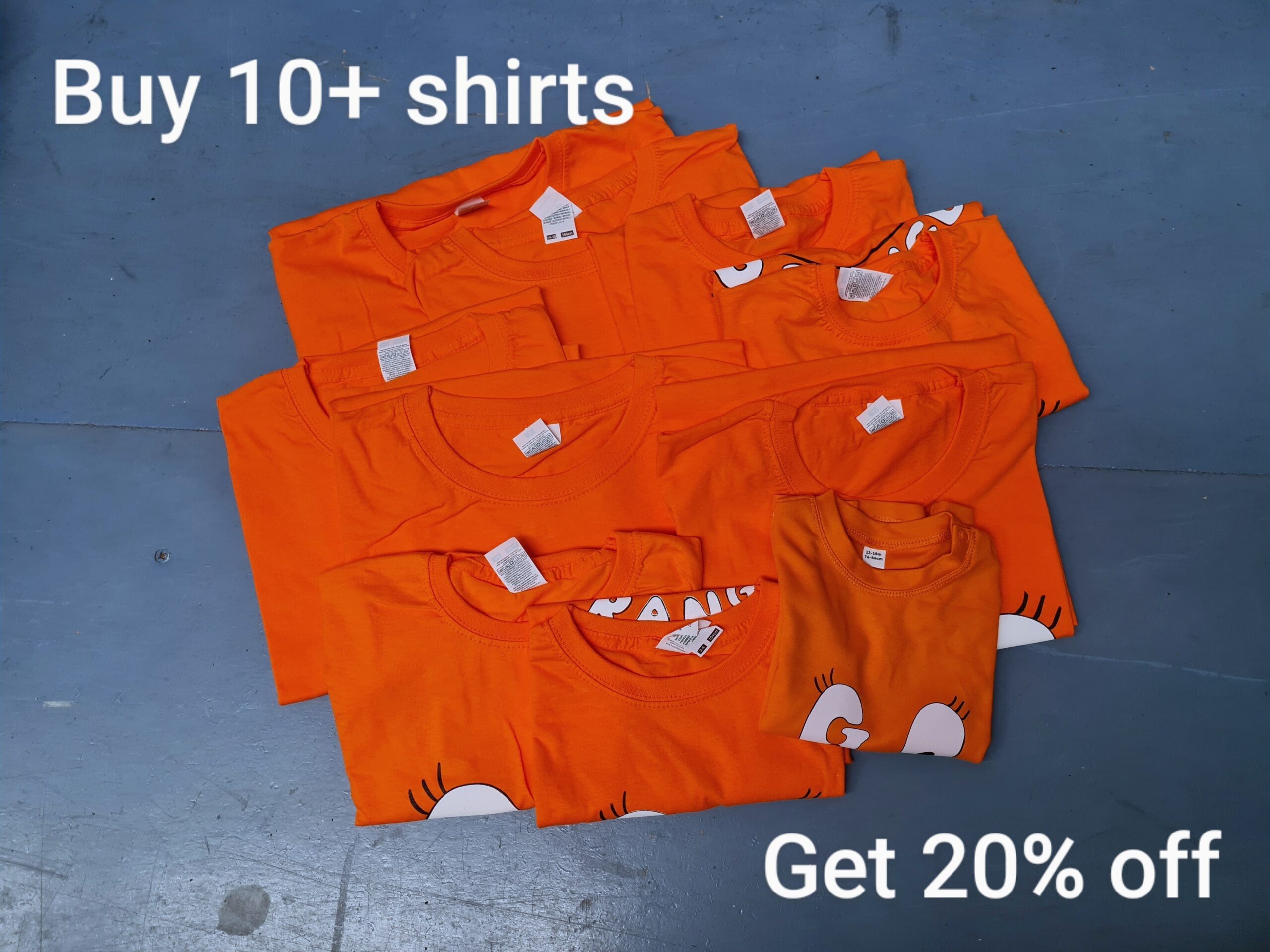 Go Orange T-Shirt | Children's Sizes | PWS Awareness Month - Image 9
